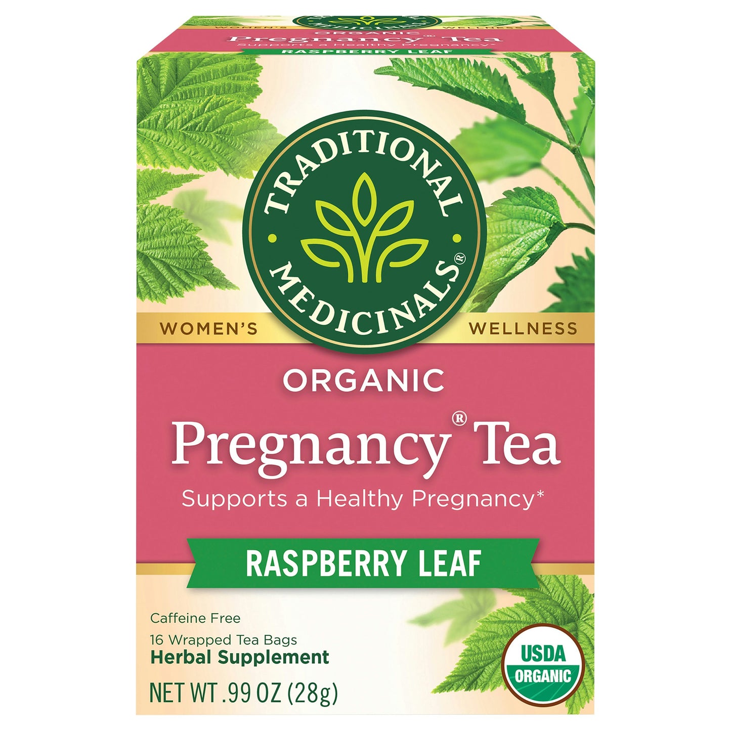 Traditional Medicinals Tea Pregnancy 16 Bag (Pack of 6)