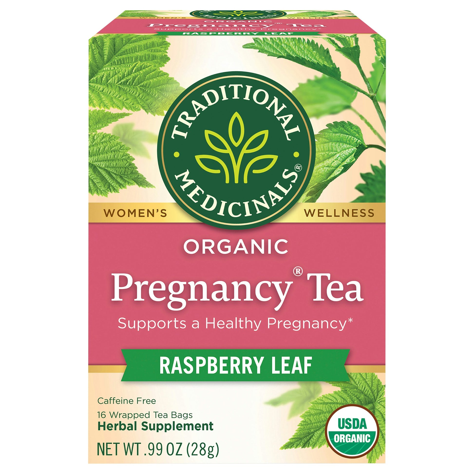 Traditional Medicinals Tea Pregnancy 16 Bag (Pack of 6)