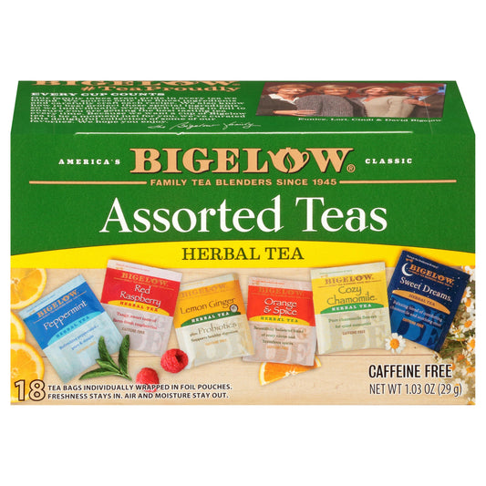 Bigelow Tea Herb Assorted 18Bg 1.03 oz (Pack of 6)