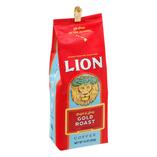 Lion Coffee Gold 10 oz (Pack Of 6)