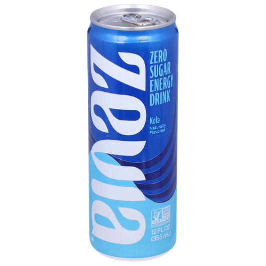 Zevia Energy Kola Zero Cal 12 Oz (Pack of 12)