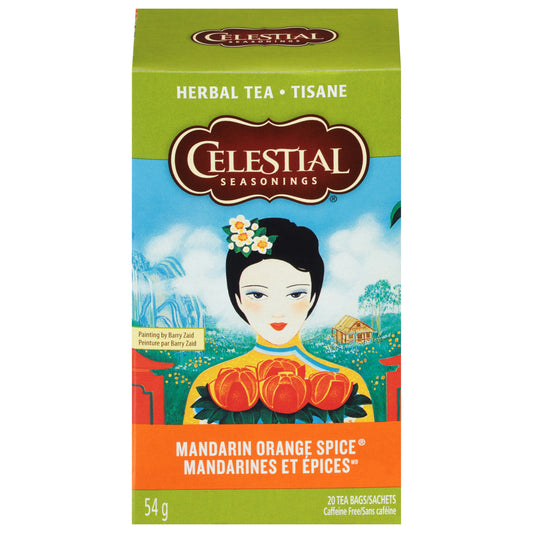 Celestial Seasonings Tea Herb Mandarin Orange 20 Bag (Pack of 6)