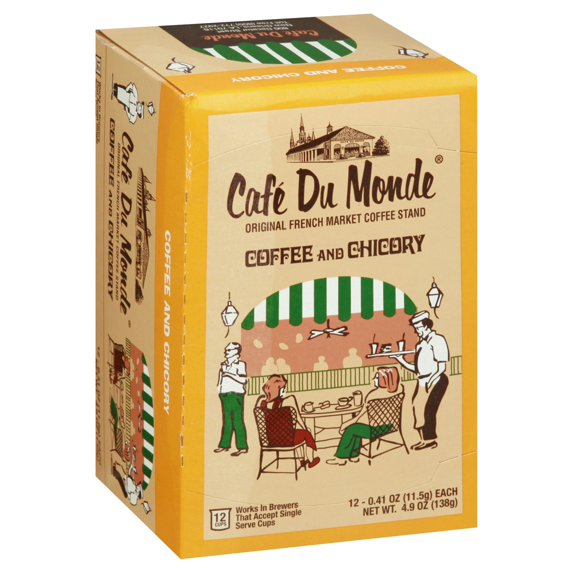 Cafe Du Mond Coffee Kcup Chicory