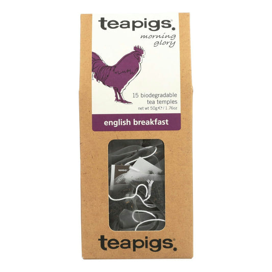 Teapigs English Breakfast Morning Glory Tea Temples