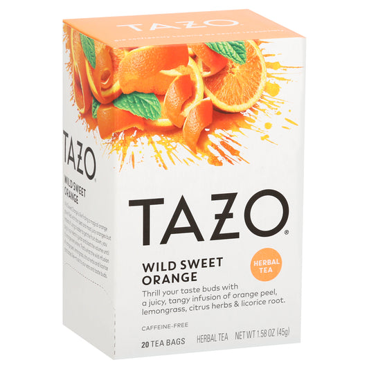 Tazo Tea Bag Wild Sweet Orange 20 Bags