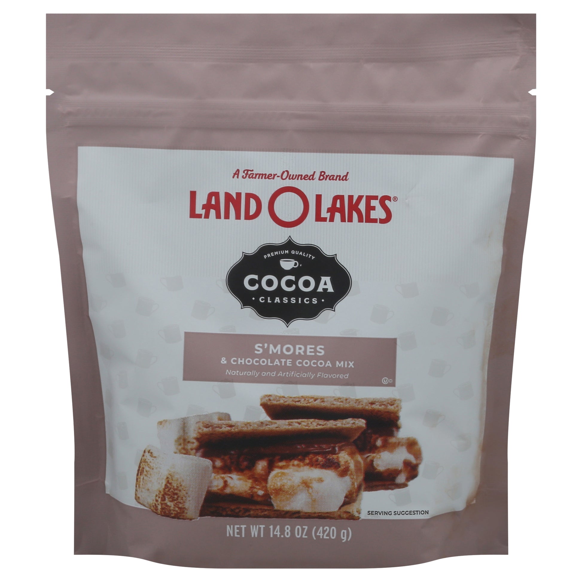 Land O Lakes Cocoa Smores Chocolate Pouch 14.8 Oz (Pack Of 6)