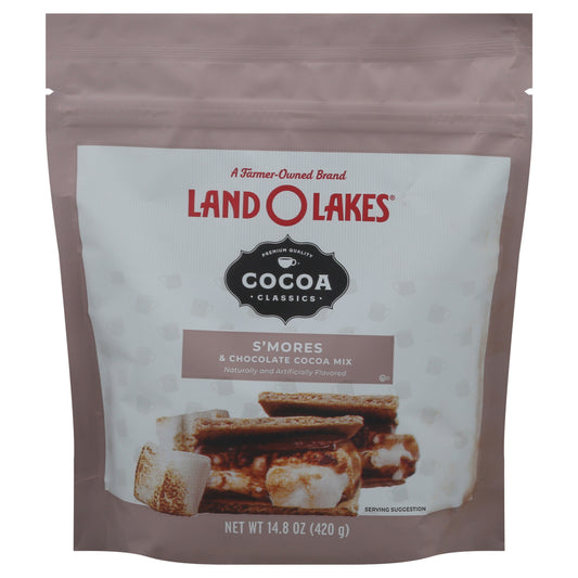 Land O Lakes Cocoa Smores Chocolate Pouch 14.8 Oz (Pack Of 6)