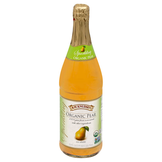 Knudsen Sparkling Pear Juice 25.4 fl oz Pack of 6