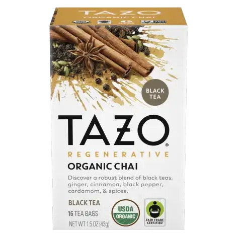 Tazo Tea - Tea Chai 16 Bags (Pack of 6)