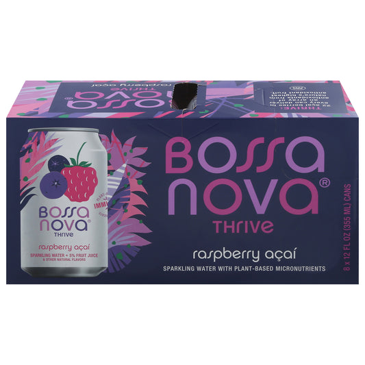 Bossa Nova Raspberry Acai 8Pk 96 FO (Pack Of 3)