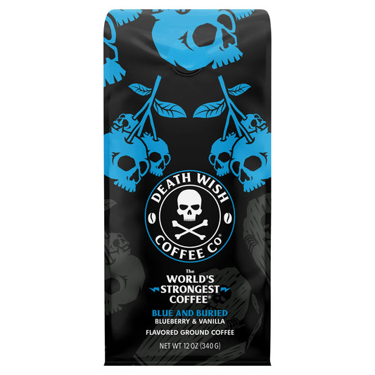 Death Wish Coffee Coffee Ground Blue Buried 12 oz (Pack Of 6)