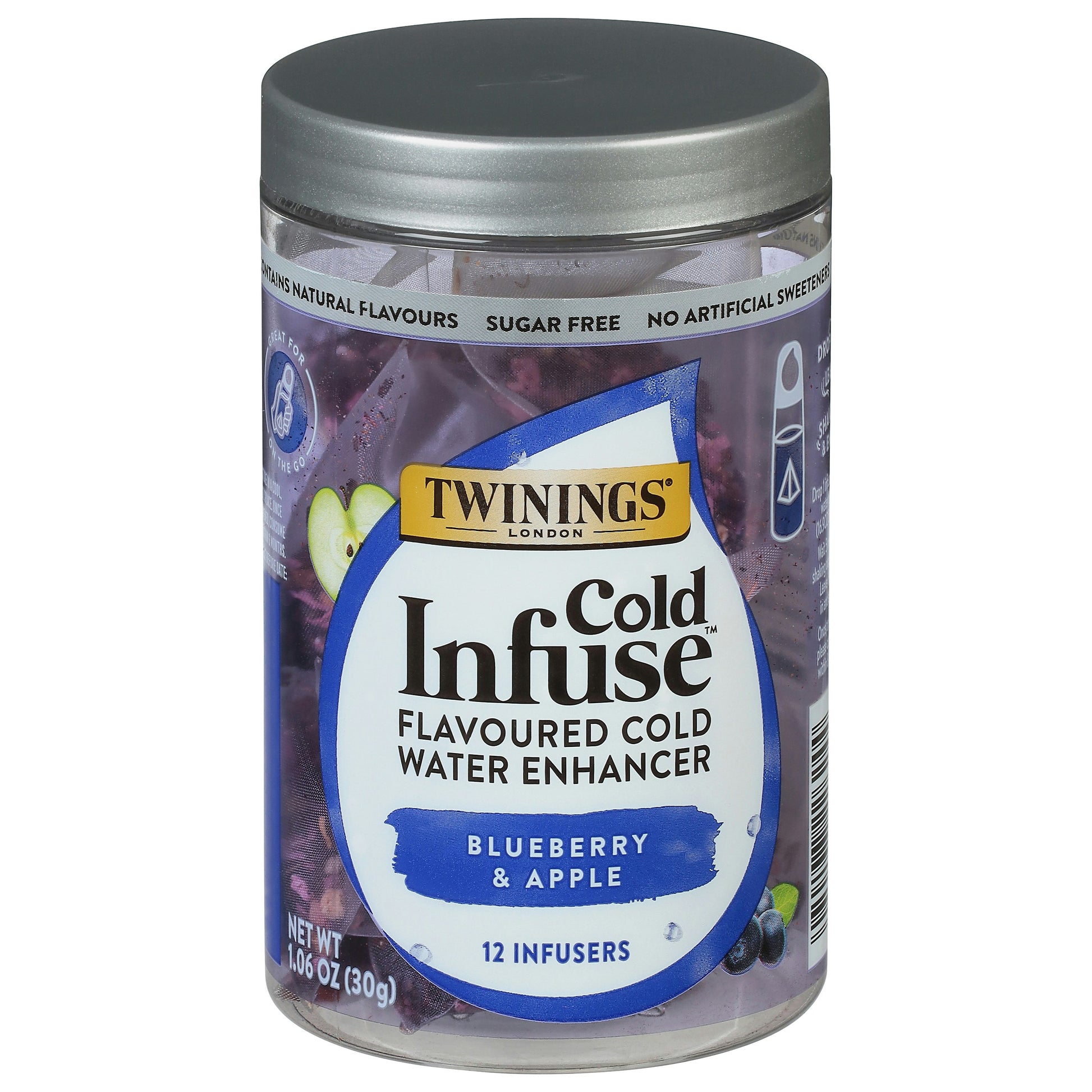 Twining Tea Tea Cold Infuse Blueberry Apple 12 Bag (Pack of 6)