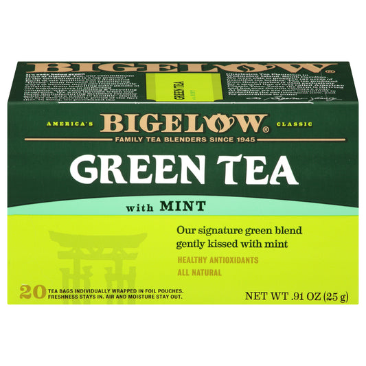 Bigelow Tea Green Mint 20Bg 0.91 oz (Pack Of 6)