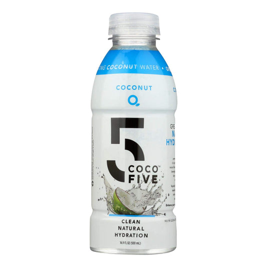 Coco5 Coconut Water 16.9 oz Pack of 12