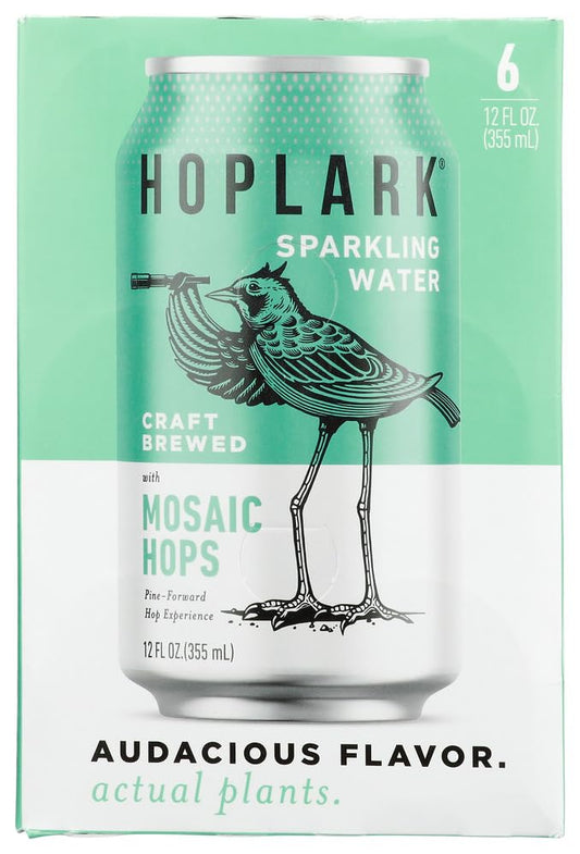 Hoplark Water Hoplark Mosaic Hops 6pk 72fl oz Pack of 4