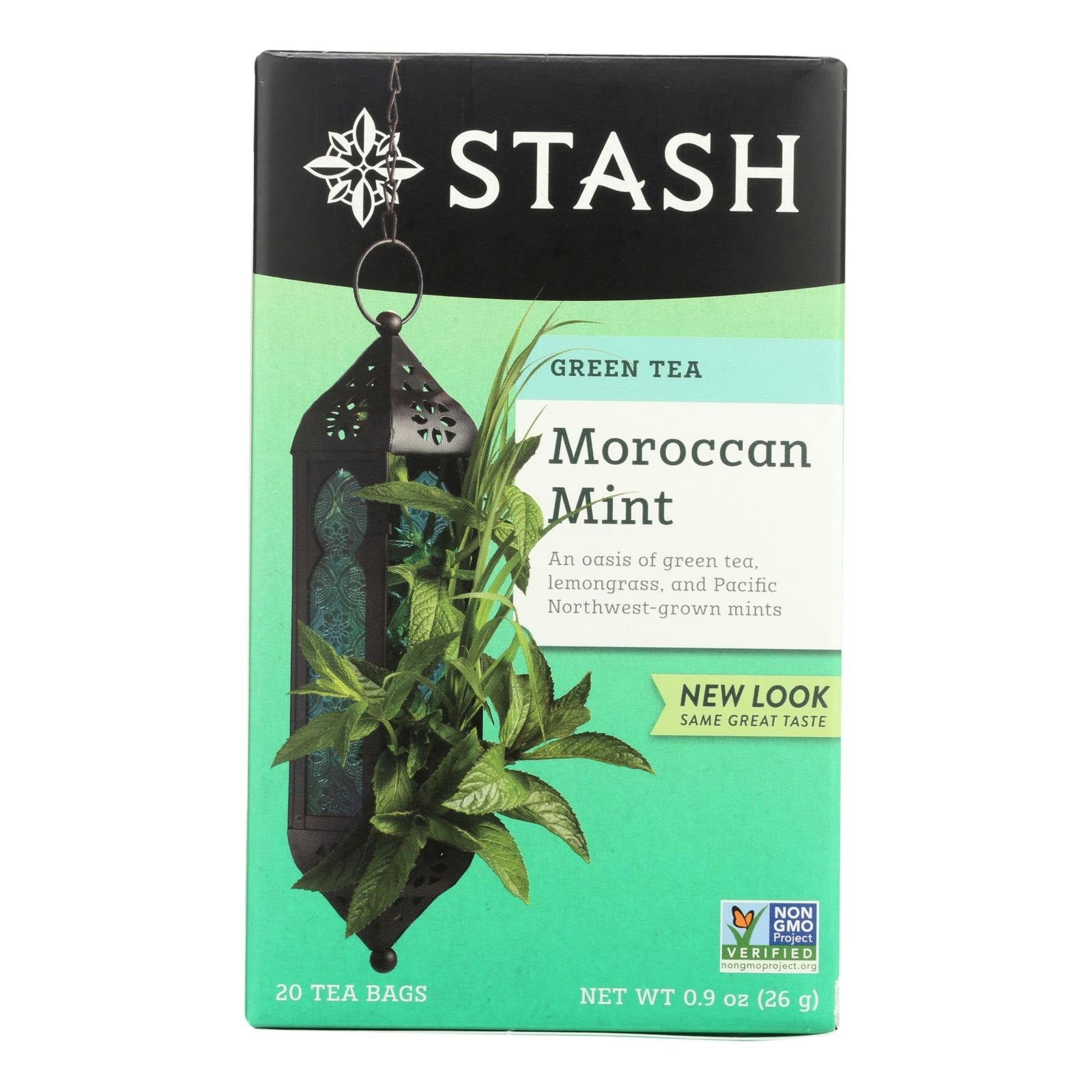 Stash Green Tea Moroccan Mint - 20 per Pack (6 Packs Total)