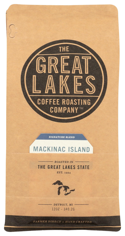 The Great Lakes Coffee Roasting Co. Coffee WB Mackinac 12 oz Pack of 6