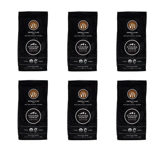 Kicking Horse Coffee Ground Dark Grizzly Claw 10 oz Pack of 6