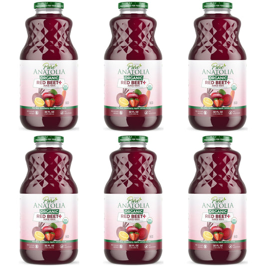 Pure Anatolia Juice Beet Red 32fl oz Pack of 6