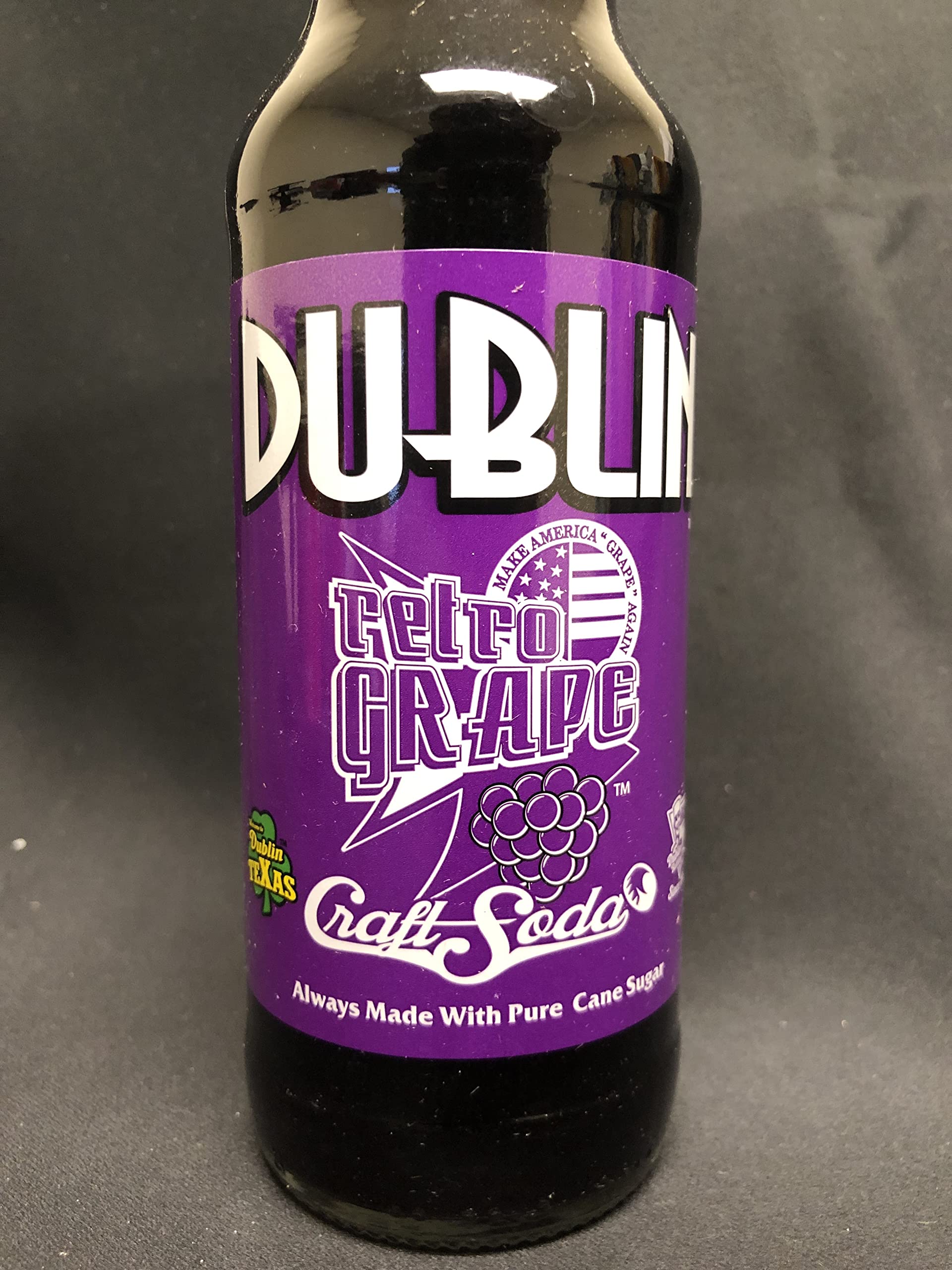 Dublin Soda Retro Grape 12oz Pack of 24