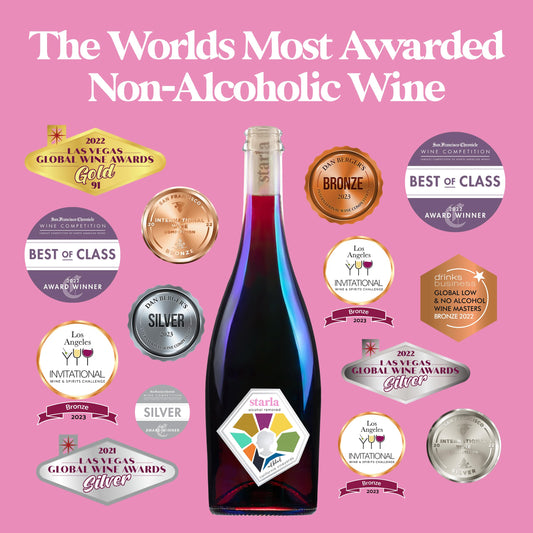 Starla Wines Wine Non-Alcoholic Red Blend 750ml Pack of 12