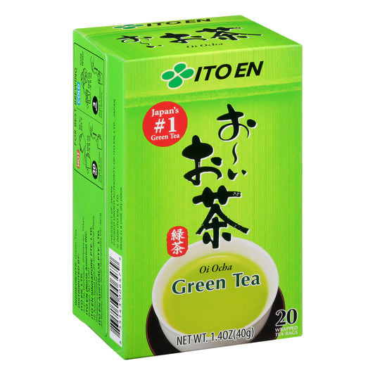 Ito En Oi Ocha Green Tea 20 Count 1.4 oz (Pack of 6)