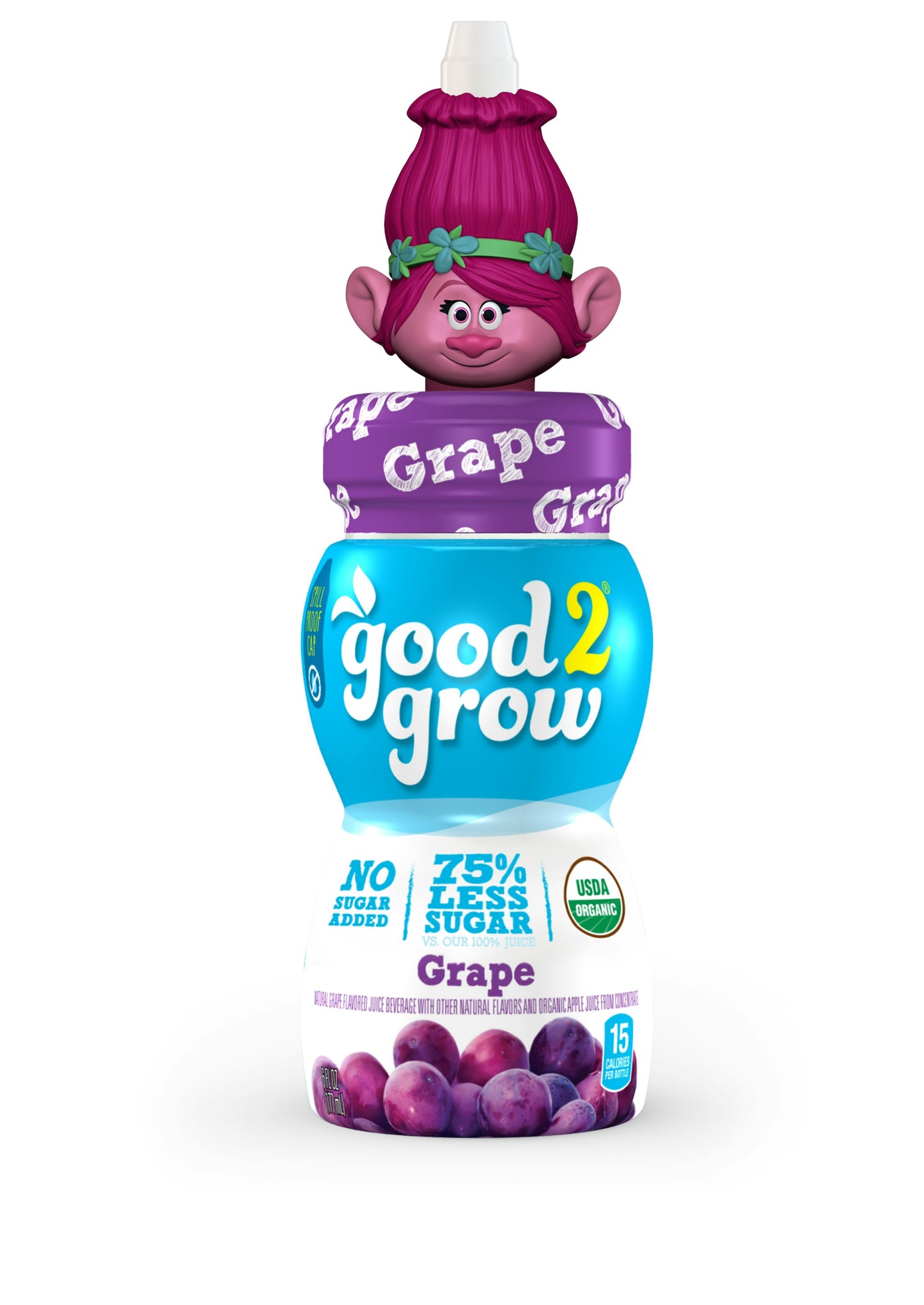 Good2Grow Juice Grape 6 Fl Oz (Pack of 12)