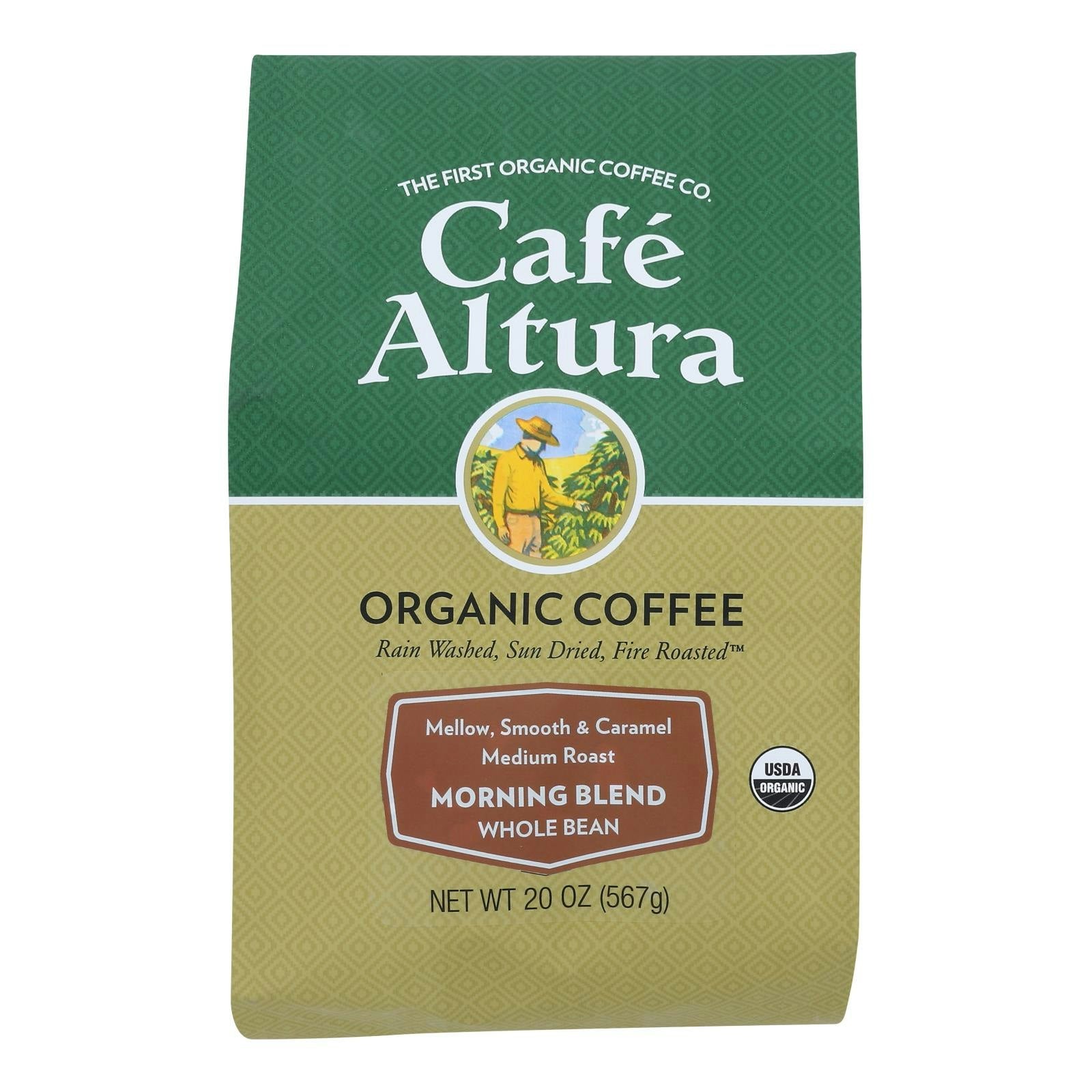 Cafe Altura Morning Blend Light Roast Organic  - 1.25 Lb (Pack of 6)