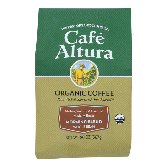 Cafe Altura Morning Blend Light Roast Organic  - 1.25 Lb (Pack of 6)