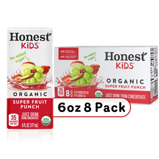 Honest Kids Juice Fruit Punch 8Pk 48 fl oz (Pack of 5)