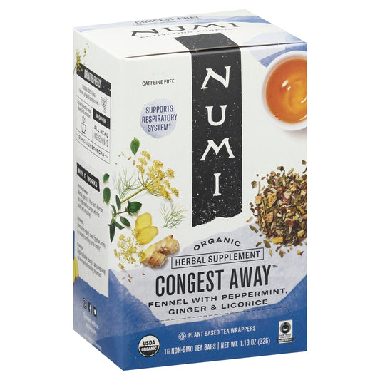 Numi Teas Tea Congest Away