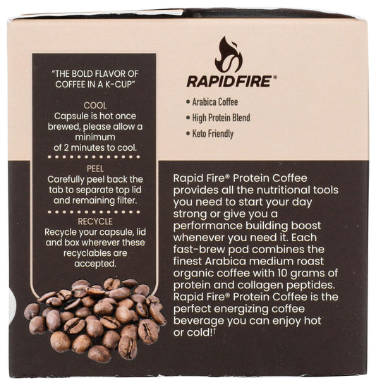 Rapid Fire Coffee Pods Original 12ea Pack of 4