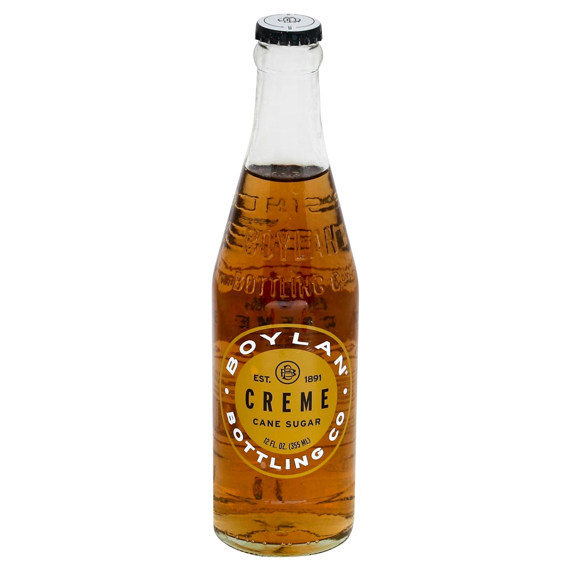 Boylan Soda Creme Single 12 oz (Pack of 12)