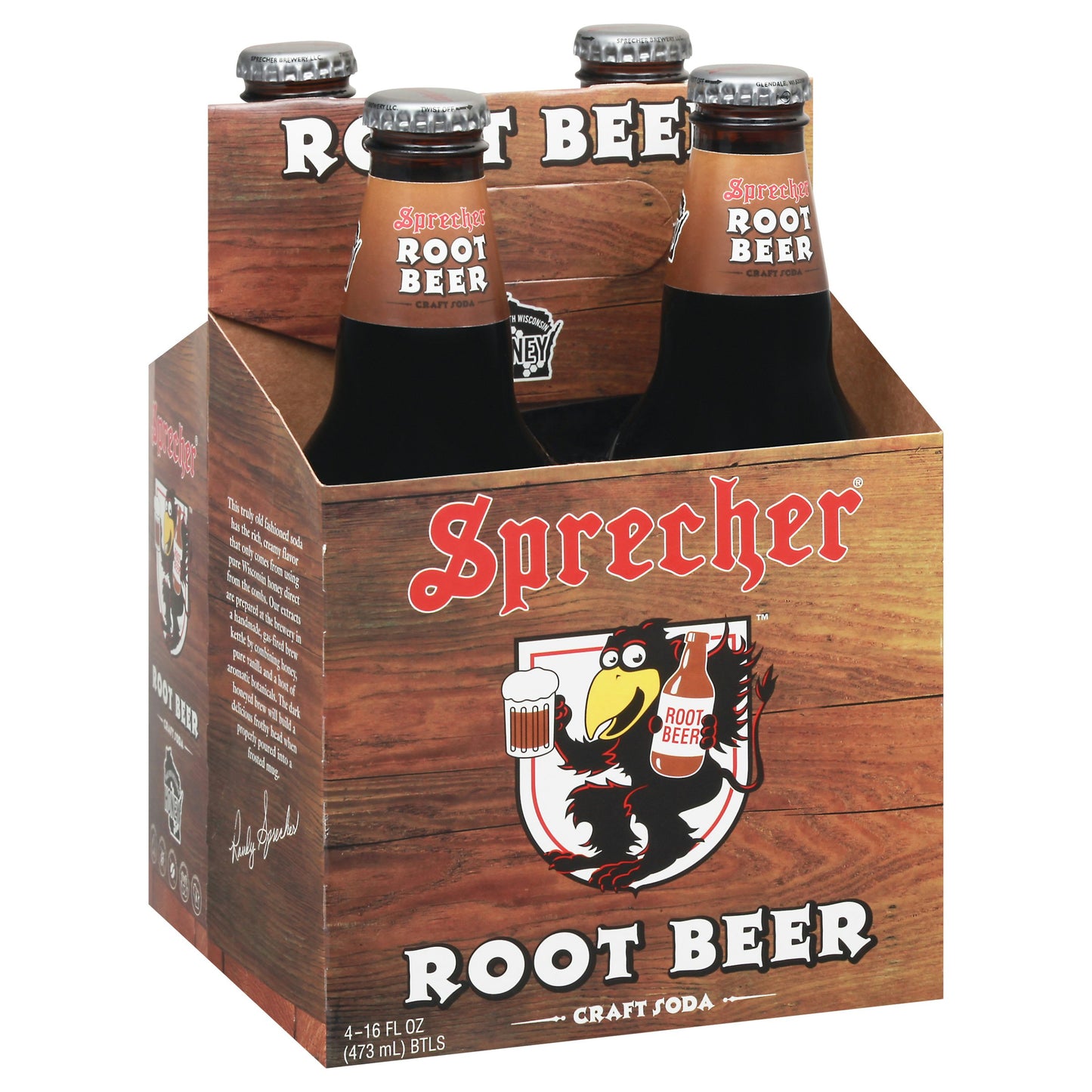 Sprecher Soda Root Beer 64 FO (Pack of 6)