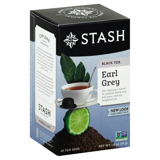 Stash Tea Tea Earl Grey 20 Bag (Pack of 6)