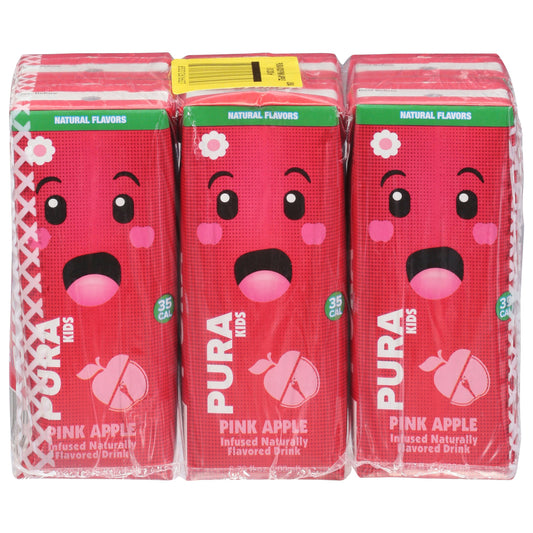 Pura Kids Water Apple Kids 40.56 FO (Pack of 4)