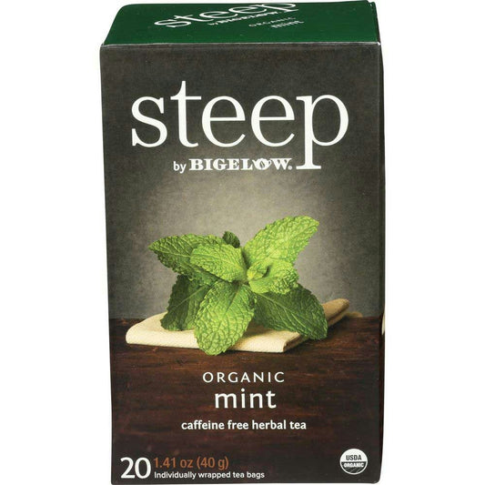 Bigelow Tea Steep Mint Organic 20Bg