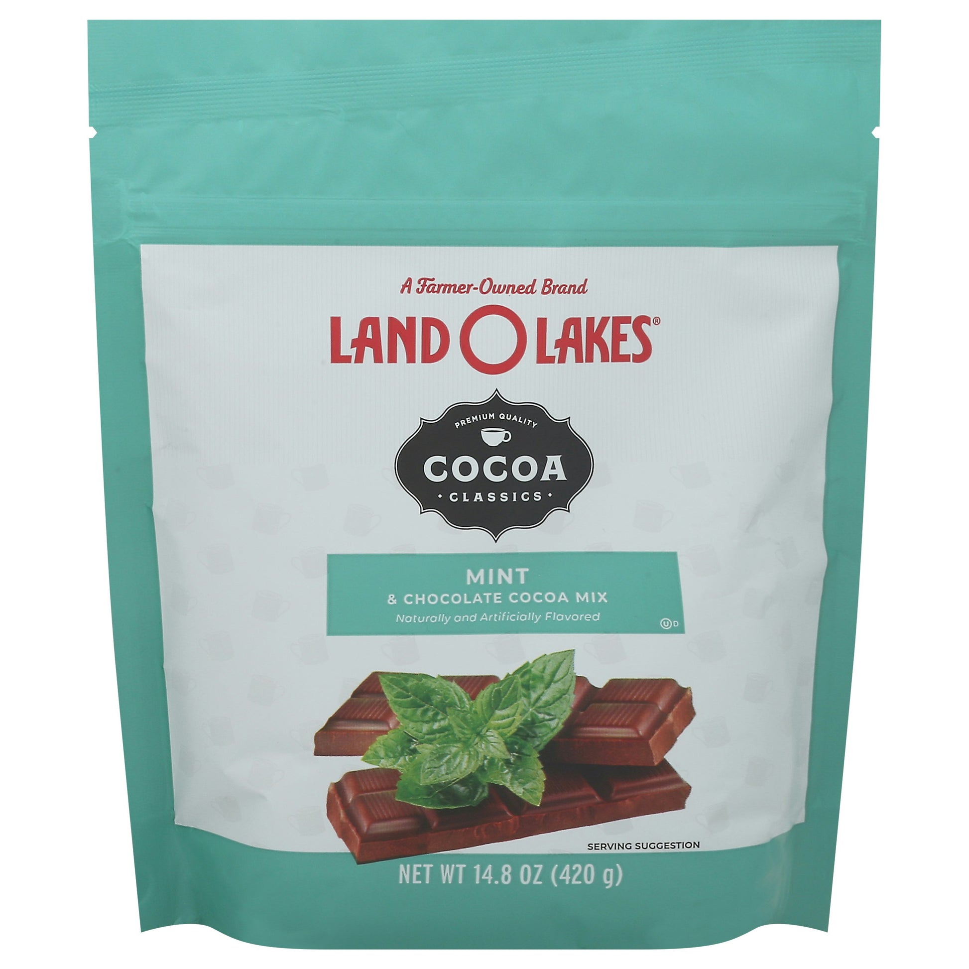 Land O Lakes Cocoa Mint And Chocolate Pouch 14.8 Oz (Pack of 6)