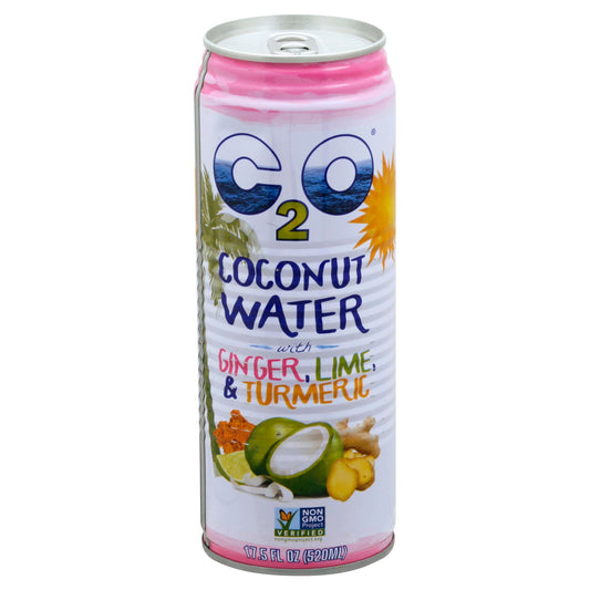 C20 Coconut Water Ginger Lime Tumeric 17.5 FO (Pack of 12)