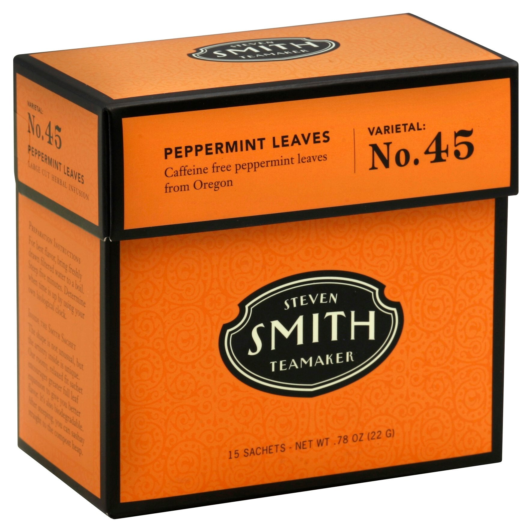 Steven Smith TeaMaker Peppermint Leaves No. 45 15 Count