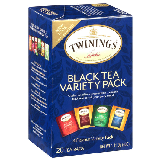 Twining Tea Tea Variety Pack 20 Bag (Pack of 6)