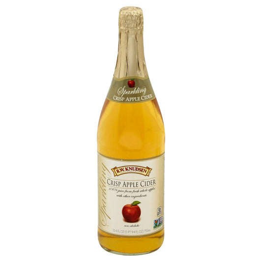 Knudsen Juice Sparkling Cider 25.4 FO (Pack of 12)