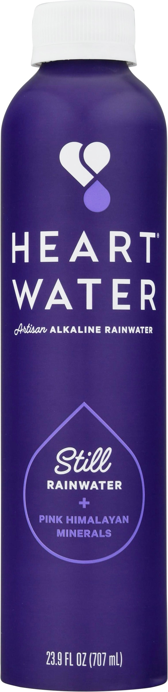 Heart Water Still Rainwater Pink Himalayan 25.3 Fl Oz (Pack of 6)