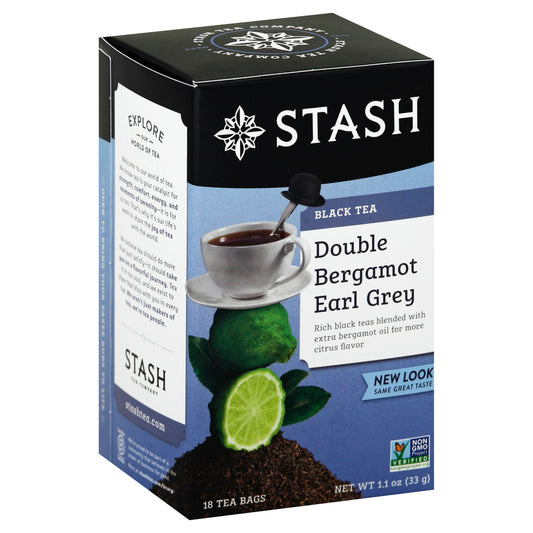 Stash Tea Tea Double Bergamot 18 Bag (Pack of 6)