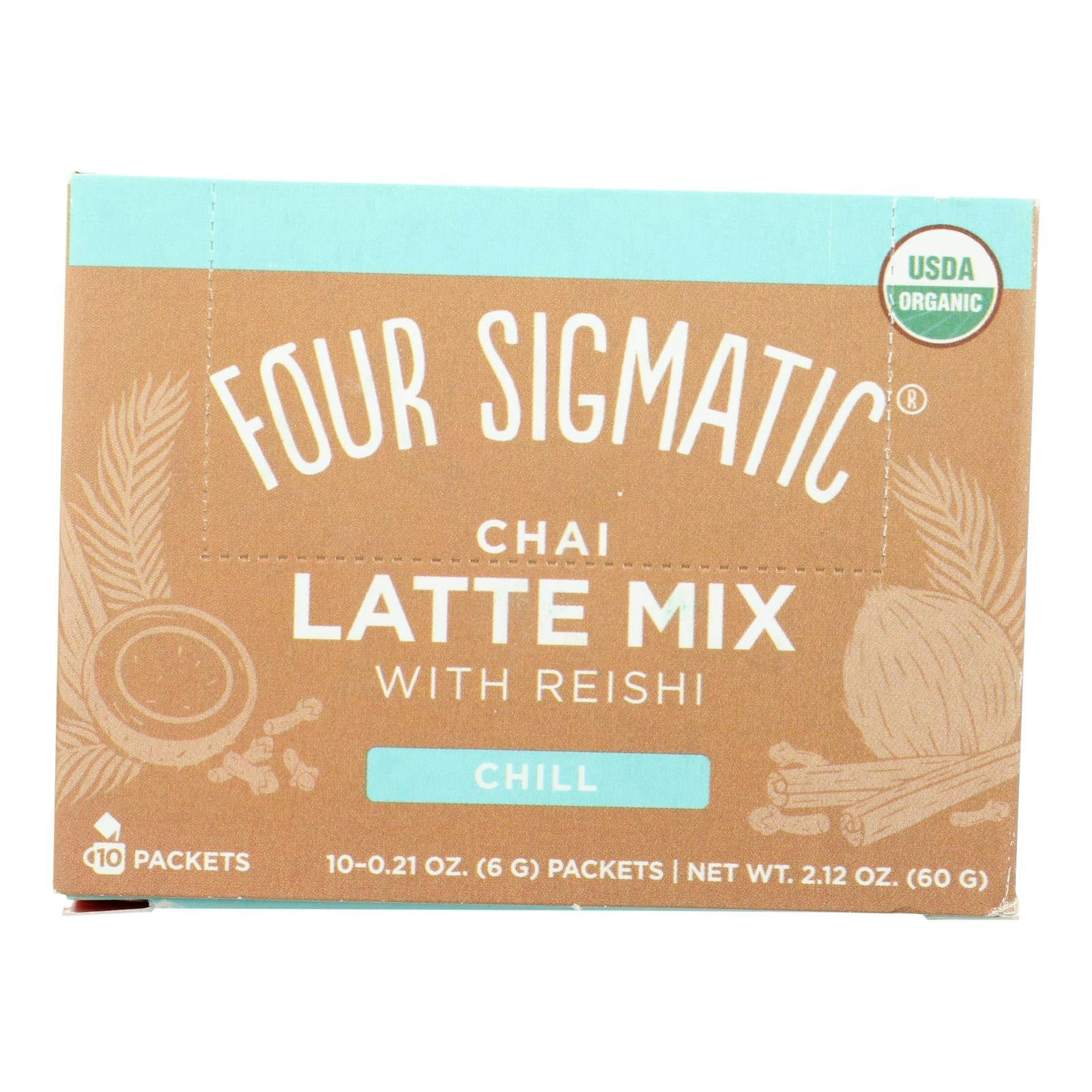 Four Sigmatic Chai Latte Organic Turkey Tail and Reishi