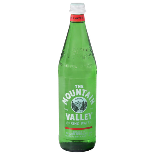 Mountain Valley Water Spring Glass 750 Ml (Pack of 12)