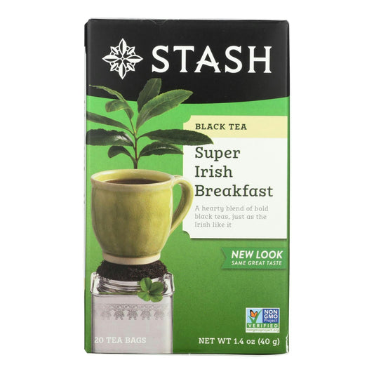 Stash Tea - Tea Irish Breakfast 20 Bags (Pack of 6)