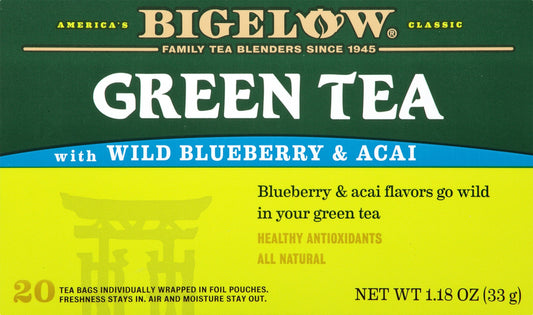 Bigelow Tea Green Blueberry 20 Bag