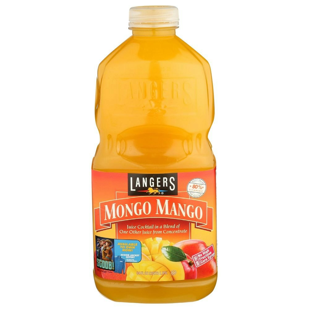 Langers Mongo Mango Cocktail Juice