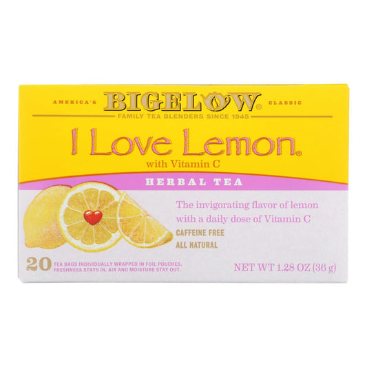 Bigelow Tea I Love Lemon Herb - 20 Bag (Pack of 6)